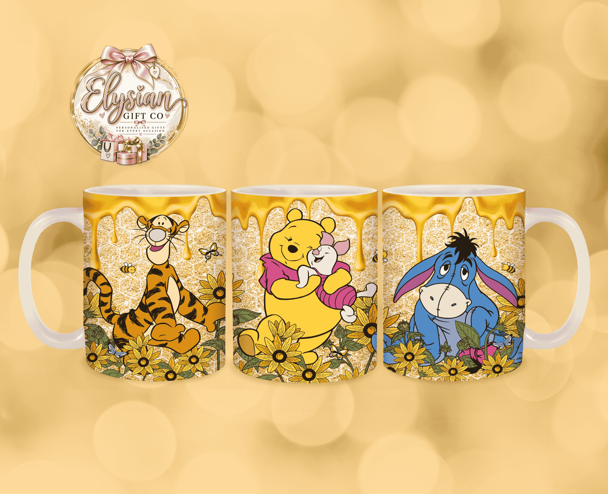 Winnie the Pooh 11oz Mug – Classic White Ceramic