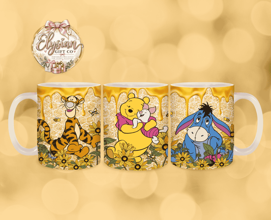 Winnie the Pooh 11oz Mug – Classic White Ceramic